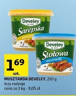 Auchan Musztarda sarepska develey oferta