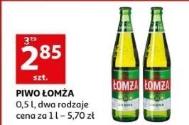 Auchan Piwo łomża jasne (dawniej export) oferta