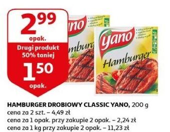 Auchan Hamburger classic yano oferta