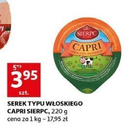 Auchan Serek typu włoskiego capri sierpc oferta