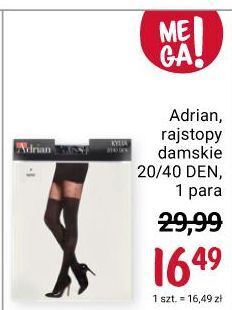 Rossmann Rajstopy damskie 40 den adrian oferta