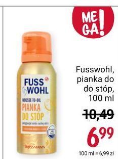 Rossmann Pianka do stóp fusswohl oferta