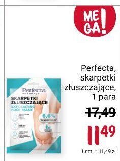 Rossmann Skarpetki złuszczające perfecta pharmacy oferta