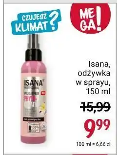 Rossmann Odźywka do włosów isana professional oferta