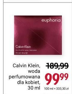 Rossmann Woda perfumowana calvin klein euphoria woman oferta
