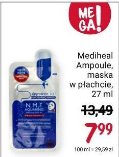 Rossmann Maseczka do twarzy n.m.f.aquaring mediheal oferta