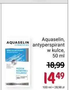 Rossmann Dezodorant aquaselin extreme oferta