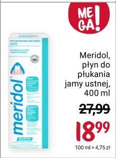 Rossmann Płyny do płukania jamy ustnej meridol oferta
