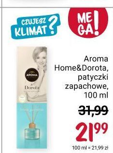 Rossmann Patyczki zapachowe świeże powietrze aroma home & dorota oferta