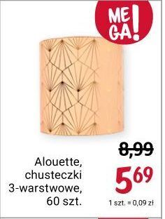 Rossmann Chusteczki higieniczne alouette oferta