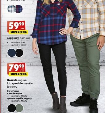Biedronka Spodnie męskie lee cooper oferta