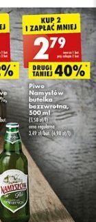 Biedronka Piwo namysłów pils oferta