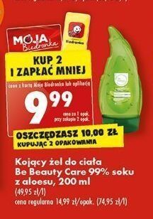 Biedronka Żel aloesowy 99% be beauty care oferta