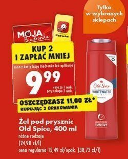 Biedronka Żel pod prysznic old spice whitewater oferta