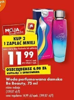 Biedronka Woda perfumowana be beauty all my loving oferta