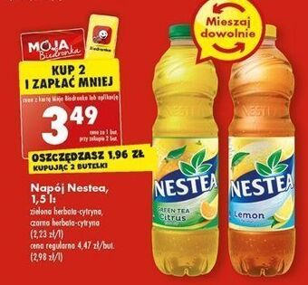 Biedronka Herbata mrożona lemon nestea oferta