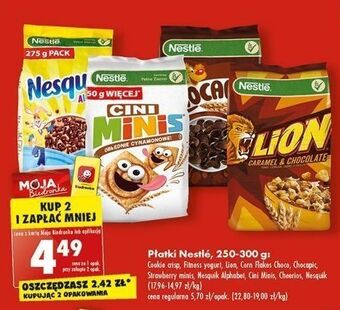 Biedronka Płatki śniadaniowe cini minis oferta
