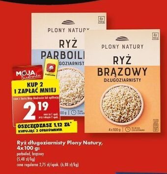 Biedronka Ryż parboiled plony natury oferta