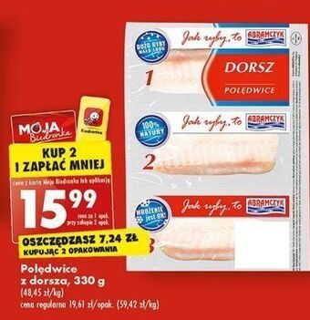 Biedronka Polędwica z dorsza atlantyckiego abramczyk oferta
