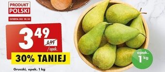 Biedronka Gruszki oferta