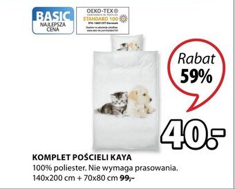 JYSK Zestaw pościeli oferta