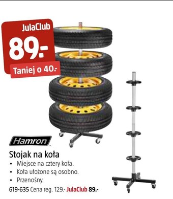 Jula Stojak na koła hamron oferta