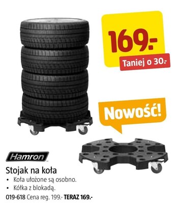 Jula Stojak na koła hamron oferta
