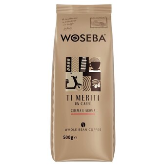 Społem Woseba ti meriti un caffè crema e aroma kawa palona ziarnista 500 g oferta