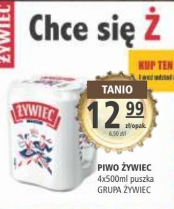 Arhelan grupa żywiec piwo żywiec 4x500ml oferta