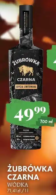 Al.Capone Żubrówka czarna wódka 700ml oferta