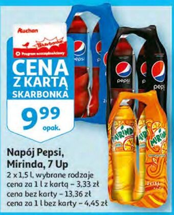 Auchan Napój pepsi max oferta