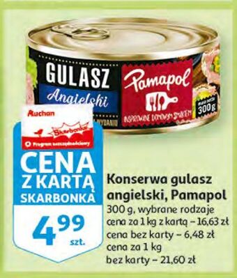 Auchan Gulasz angielski pamapol oferta