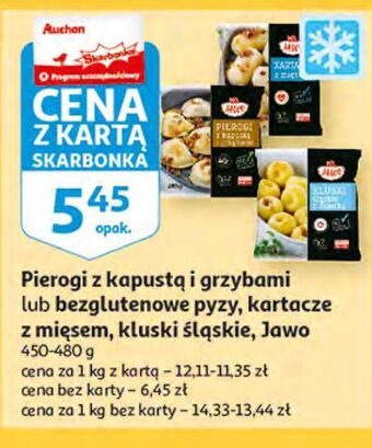 Auchan Kluski śląskie z dziurką jawo oferta