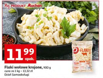 Auchan Flaki wołowe krojone auchan oferta