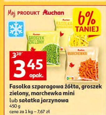 Auchan Sałatka jarzynowa auchan różnorodne (logo czerwone) oferta