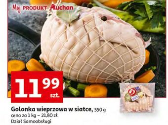 Auchan Golonka wieprzowa w siatce auchan oferta
