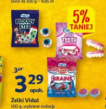 Auchan Żelki brains vidal oferta