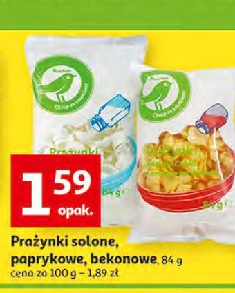 Auchan Prażynki ziemniaczane paprykowe auchan oferta