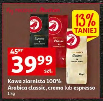 Auchan Kawa creme auchan oferta