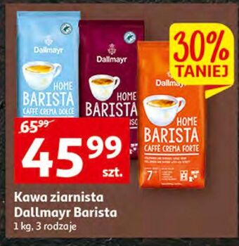 Auchan Kawa dallmayr home barista caffe crema forte oferta