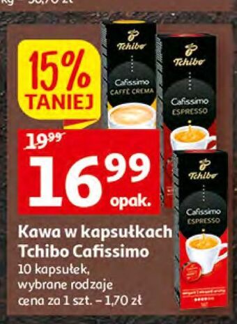 Auchan Kawa caffe crema tchibo cafissimo oferta