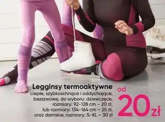 Pepco Legginsy termoakrtywne 92-128 cm bekkin oferta