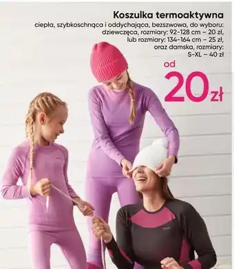 Pepco Koszulka termoaktywna s-xl bekkin oferta