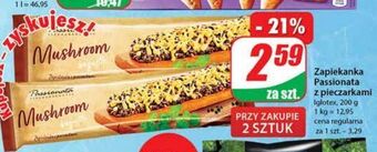 Dino Zapiekanka z pieczarkami passionataa baguette oferta
