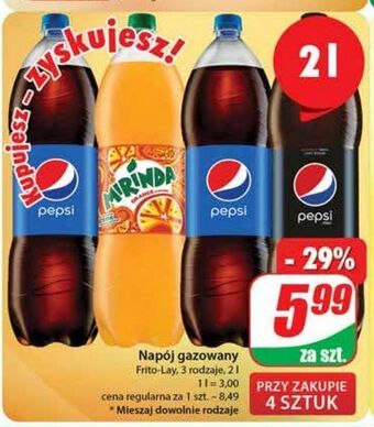 Dino Napój orange mirinda oferta