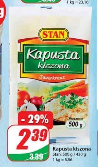 Dino Kapusta kiszona stan oferta