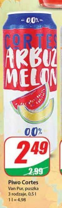 Dino Piwo cortes 0.0% arbuz melon oferta