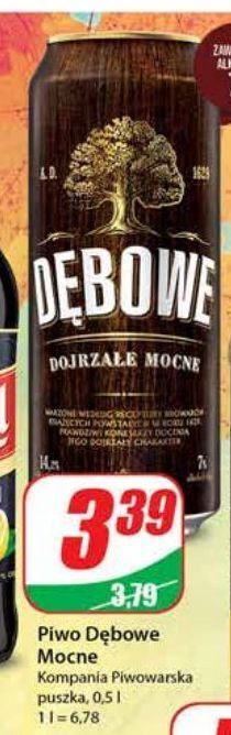 Dino Piwo dębowe dojrzałe mocne oferta