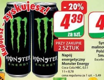 Dino Napój energetyczny monster energy classic oferta