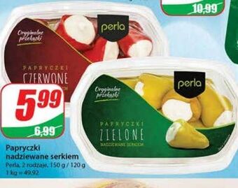 Dino Papryczki nadziewane serkiem zielone perla antipasti oferta